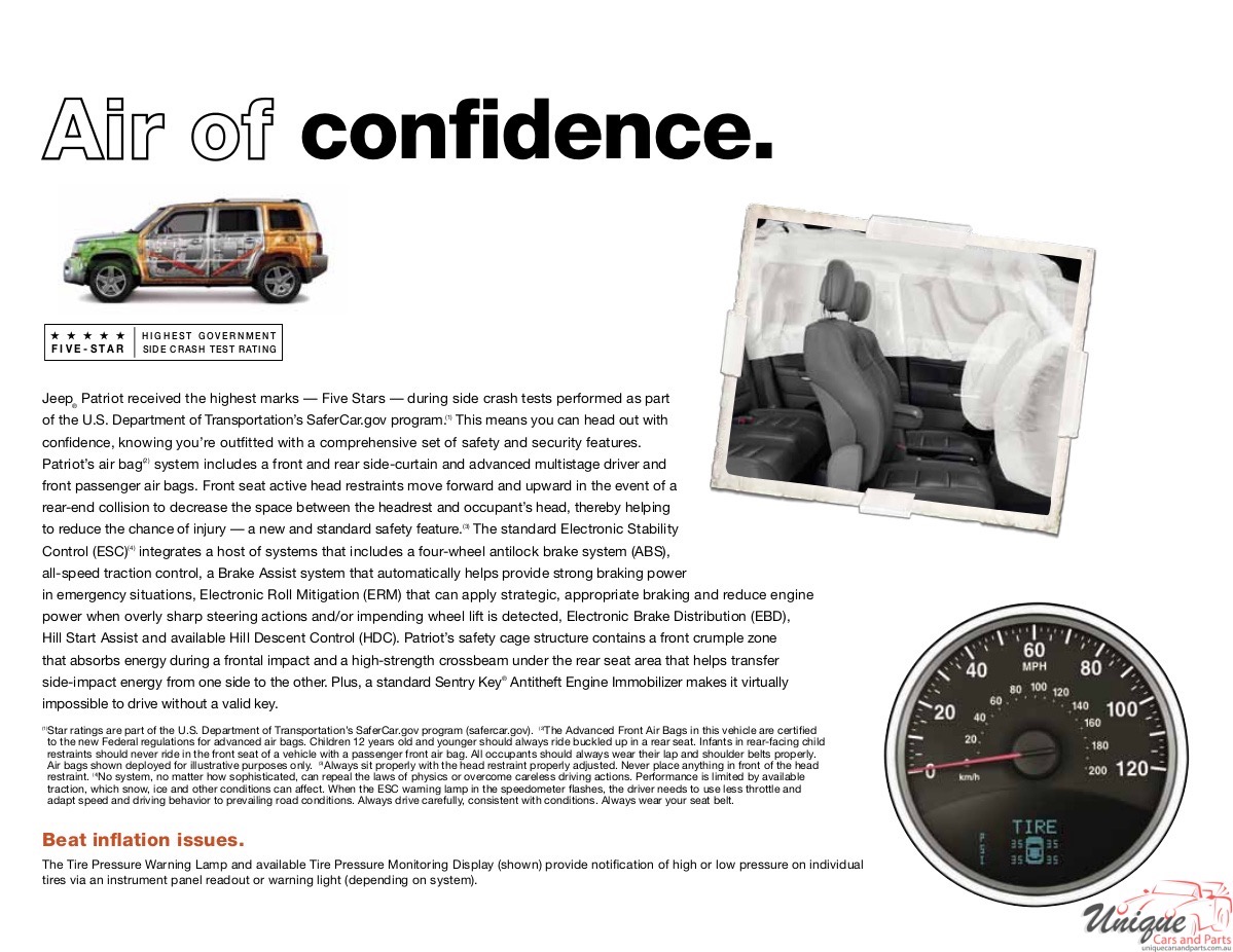 2010 Jeep Patriot Brochure Page 6